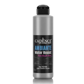 Cadence Ambiante AWM06 Gümüş 250 ML Metalik Islak Zemin Boyası + 10 gr Katalizör