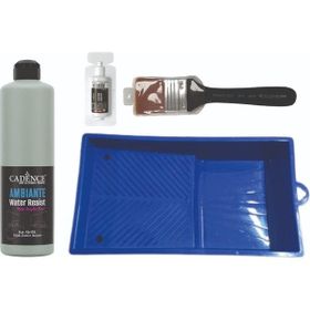 Cadence Ambiente 250 ml Ihlamur Yeşili Islak Zemin Boya Seti
