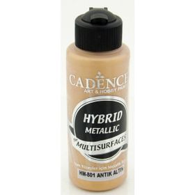 Cadence Antik Altın Metalik Multisurface 120 ml Hibrit Boya