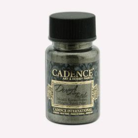 Cadence Antrasit Dora Metalik 50ml Kumaş Boyası