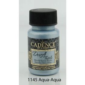 Cadence Aqua Dora Metalik 50ml Kumaş Boyası