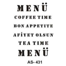 Cadence AS-431 A4 Stencıl