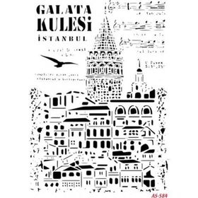 Cadence AS584 21x29 cm Stencil Şablon