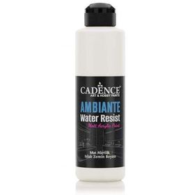 Cadence AW02 Ambiente Pak Beyaz Mat Akrilik 250 ml Islak Zemin Boyası