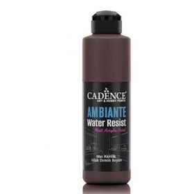 Cadence AW18 Ambiente Koyu Kahve 250 ml Mat Akrilik Islak Zemin Boyası
