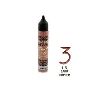 Cadence Bakır 3D Boyutlu 25ml Boncuk Boya