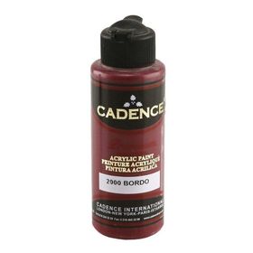 Cadence Bordo Akrilik Boya 120ml
