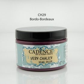 Cadence Bordo Very Chalky Home Decor Dekor 150ml Mobilya Boya