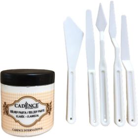 Cadence Boya Klasik 250 ml Rölyef Pasta