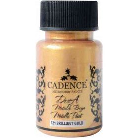Cadence Brilliant Altın Dora 50ml Metalik Boya