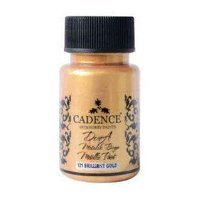 Cadence Brilliant Altın Dora 50ml Metalik Boya