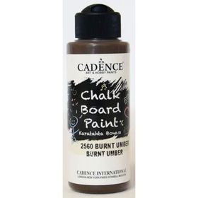 Cadence Burnt Umber 120ml Karatahta Boyası