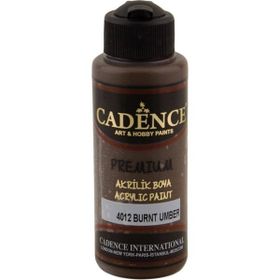 Cadence Burnt Umber Su Bazlı 120 ml Ahşap Akrilik Boya