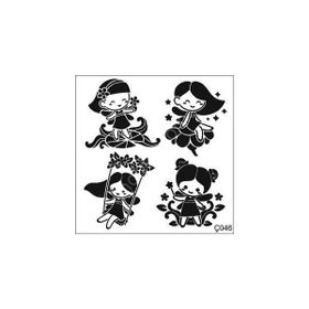 Cadence Ç-046 30x30 cm Stencil Şablon