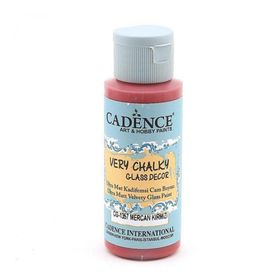 Cadence CG1357 Mercan Kırmızı Very Chalky Cam Boyası
