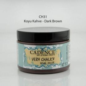 Cadence CH-07 150 ml Koyu Kahve Very Chalky Home Decor Mobilya Boyası