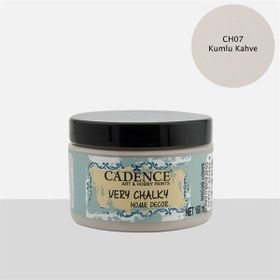 Cadence CH-07 150 ml Koyu Kahve Very Chalky Home Decor Mobilya Boyası