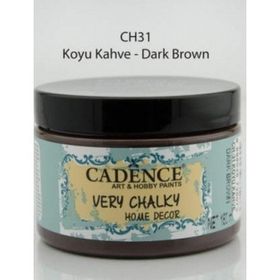 Cadence CH-07 150 ml Koyu Kahve Very Chalky Home Decor Mobilya Boyası