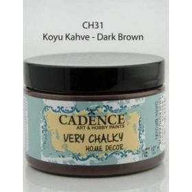Cadence CH-07 150 ml Koyu Kahve Very Chalky Home Decor Mobilya Boyası