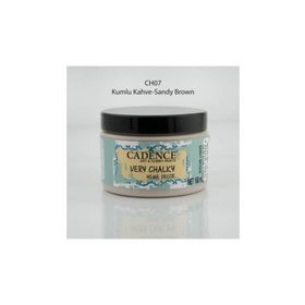 Cadence CH-07 150 ml Kumlu Kahve Very Chalky Home Decor Mobilya Boyası