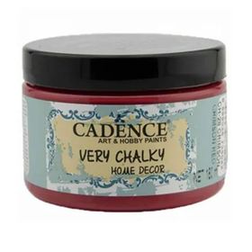 Cadence CH28 150 ml Crimson Kırmızı Very Chalky Home Decor
