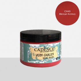 Cadence CH49 Mercan Kırmızı 150 ml Very Chalky Home Decor