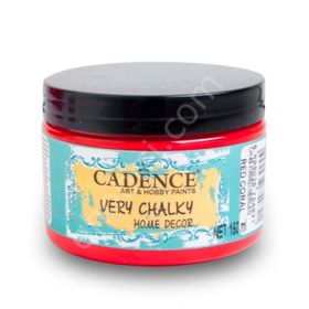 Cadence CH49 Mercan Kırmızı 150 ml Very Chalky Home Decor