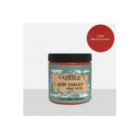 Cadence CH49 Mercan Kırmızı 500 ml Very Chalky Home Decor