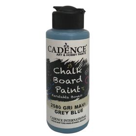 Cadence Chalkboard Paint 2580 Gri Mavi 750 ml Karatahta Boyası
