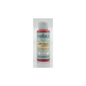Cadence Çilek Kırmızı Very Chalky Enamel Cam 59ml Seramik Boya
