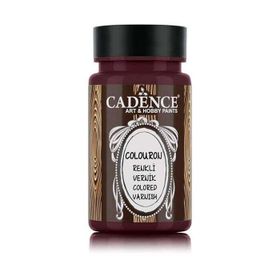 Cadence Colour On Renkli 90 ml Bordo Vernik