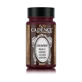 Cadence Colour On Renkli 90 ml Bordo Vernik