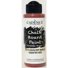Cadence Country Kırmızı 120ml Karatahta Boyası