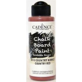 Cadence Country Kırmızı 120ml Karatahta Boyası