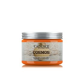 Cadence CS-04 Cosmos 150 ml Turuncu Doğal Mat Seramik Efekt
