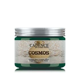 Cadence CS-12 Cosmos 150 ml Zümrüt Yeşili Doğal Mat Seramik Efekt