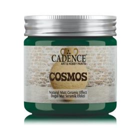 Cadence CS-12 Cosmos 150 ml Zümrüt Yeşili Doğal Mat Seramik Efekt