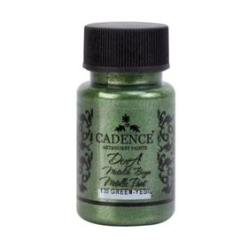 Cadence Dora 135 Green 50 ml Metalik Boya