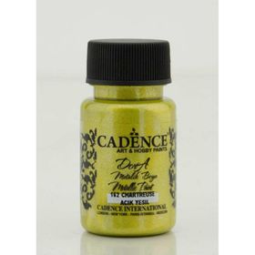 Cadence Dora 162 Açık Yeşil 50 ml Metalik Boya