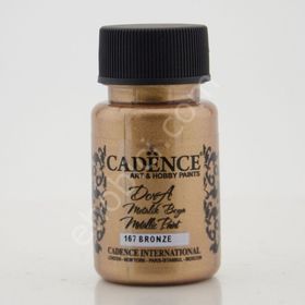 Cadence Dora 167 Bronz 50 ml Metalik Boya
