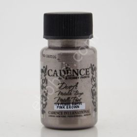 Cadence Dora 170 Pembe Kahve 50 ml Metalik Boya