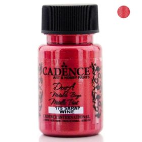 Cadence Dora 175 Şarap 50 ml Metalik Boya