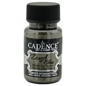 Cadence Dora 3138 Antrasit 50 ml Metalik Cam Boyası