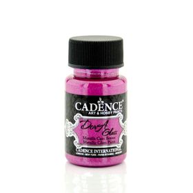 Cadence Dora 3155 Parlak Fuşya 50 ml Metalik Cam Boyası