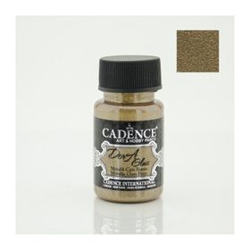 Cadence Dora Glass 50ml Antik Altın Metalik Boya