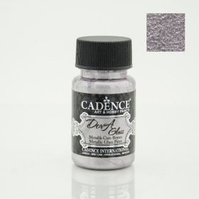 Cadence Dora Glass 50ml Antik Lila Metalik Boya
