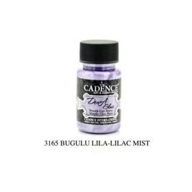 Cadence Dora Glass 50ml Lila Metalik Boya