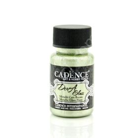 Cadence Dora Glass 50ml Mentol Açık Yeşil Metalik Boya
