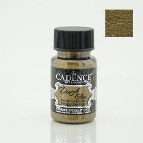Cadence Dora Glass 50ml Peridot Altın Koyu Sarı Metalik Boya