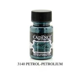 Cadence Dora Glass 50ml Petrol Metalik Boya